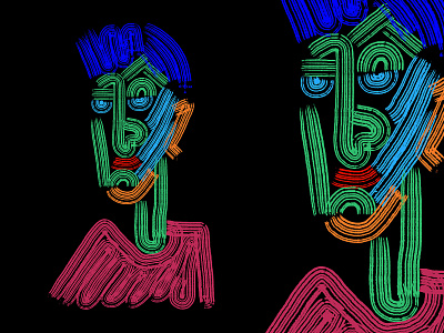 Abstract people_Digital Painting