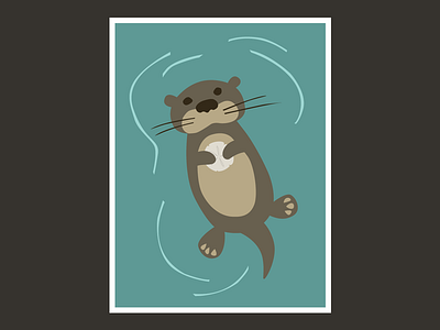 Sea Otter illustration