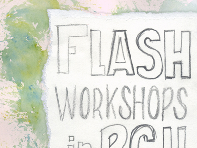 Flash Workshop Promo flash workshhop