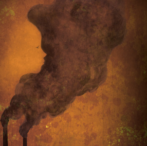 Sager Smoke Poster ink photoshop poster smoke texture wash