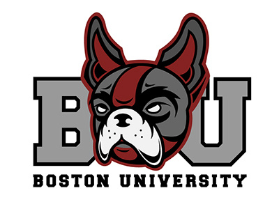 BU Logo Redesign boston university logo rebrand