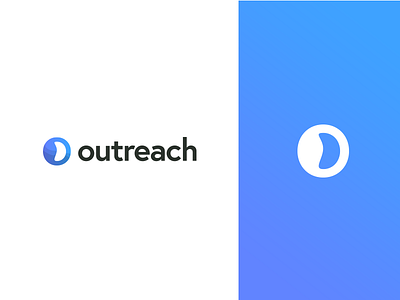 Outreach Logo brand logo branding color design gradient logo logo concept logo design logos modern design