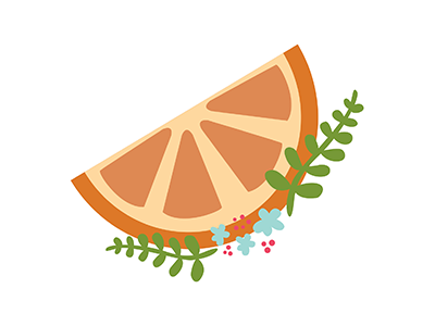 When life gets you down, draw oranges 🍊 cute flat vector fruit illustration love orange positive vibes vector vector art vector illustration