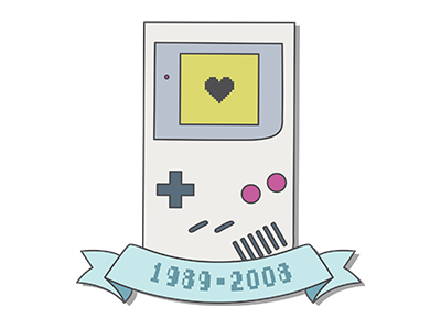 Gamers gonna game cute flat vector gameboy gamer illustration love nintendo nostalgia retro vector vector art vector illustration