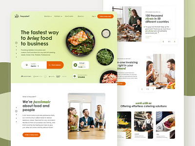 Heycater Website Redesign