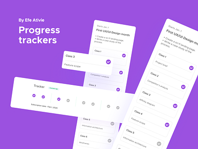 Progress tracker agile assistant cards ui clean community creative design design thinking figma kanban minimal open source product management project task manager uxdesign