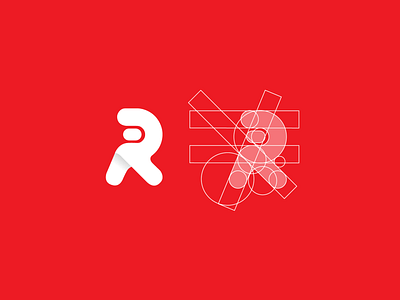 Logo for Raphaam Technologies app branding design flat icon logo ui vector