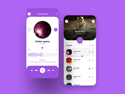 Music player app concept by Efe on Dribbble