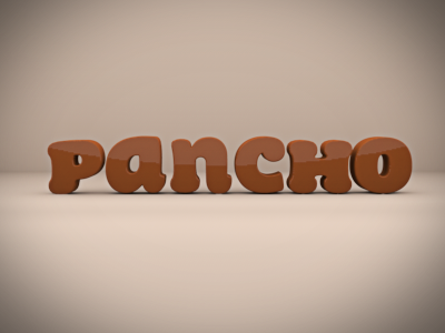 Pancho (still) 3d brown c4d