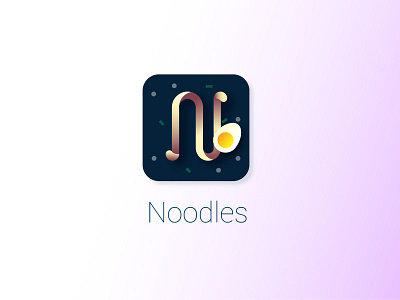 Daily Ui challange 005 001 app icon dailyui icon noodles ramen