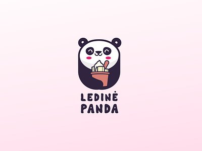 Ledinė Panda Logo