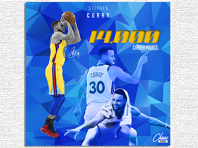 Congrats Wardell on the 14,000 Career Points! basketball dubnation nba stephen curry warriors