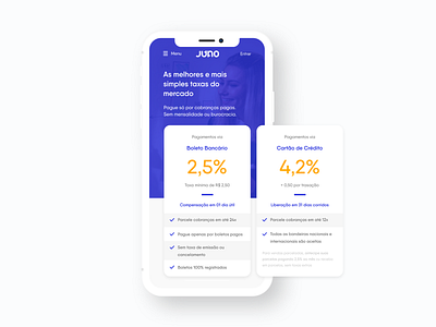 Juno bank card design figma fintech juno responsive ui ux web