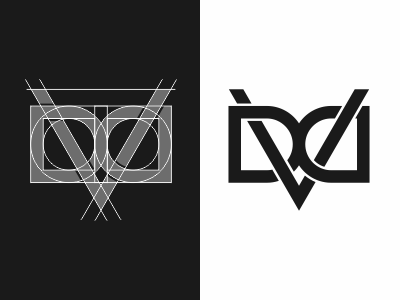 Dvd dvd letter logo logotype mark monogram symbol typography y
