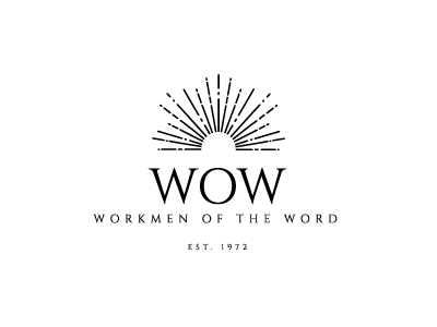 WOW Logo bible church icon logo