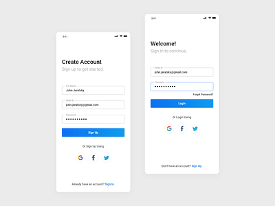 Login Screen app design login mobile phone sign in signup ui uiux userexperience userinterface ux