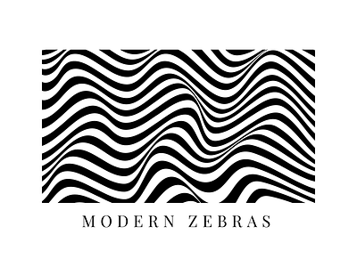 Modern Zebras ////////// black white blackandwhite brand brand identity branding branding design brands design graphicsdesign landingpage minimal ui uiux userexperience userinterface ux vector