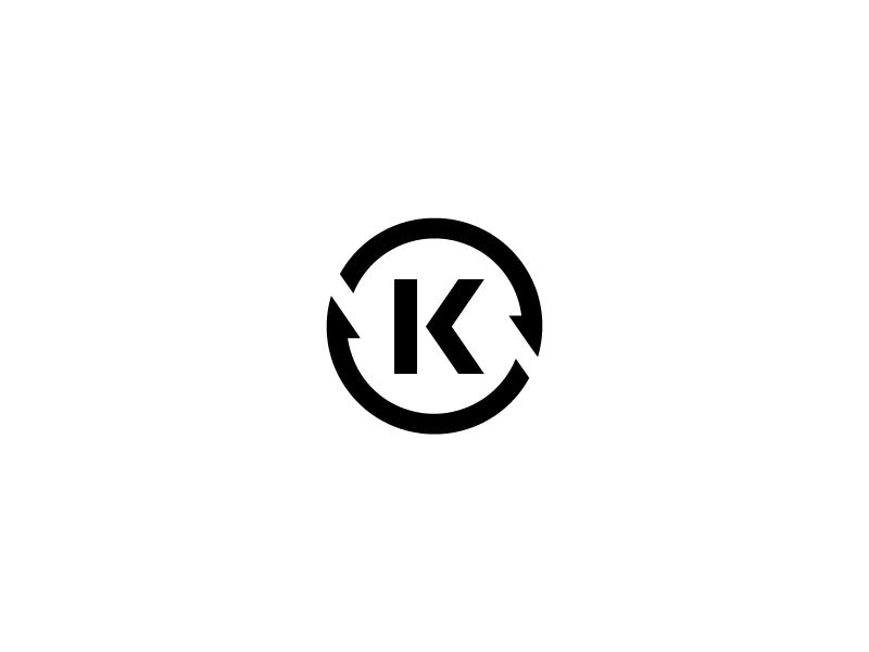 Kickflip V1.1 animation branding flip gif identity k kickflip logo mark refresh rotate symbol