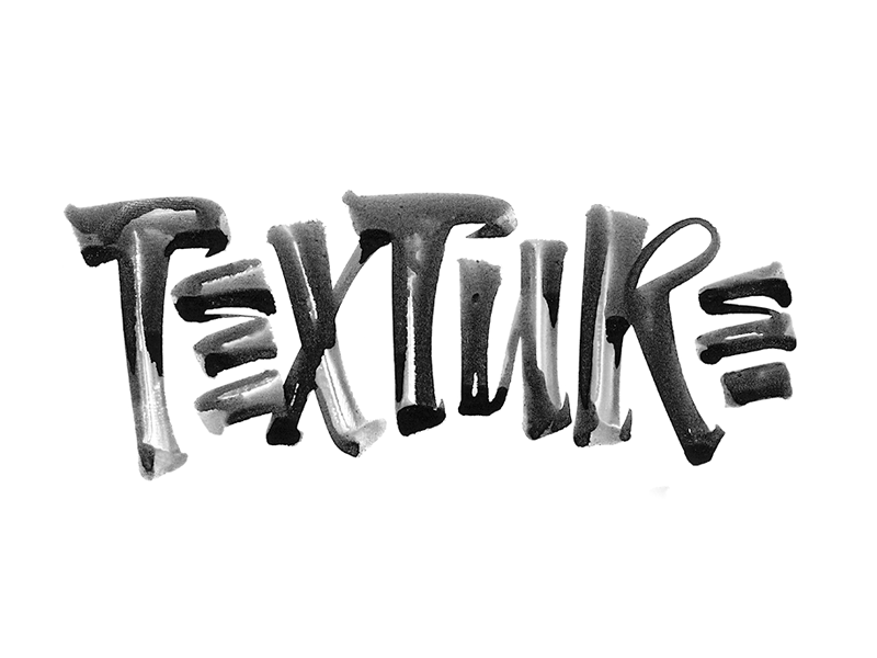 Texture analog brush brushpen calligraphy handmade ink lettering paper texture typography