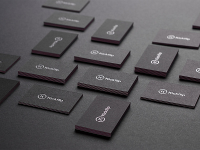 Kickflip branding business cards design graphic kickflip minimal stationery studio