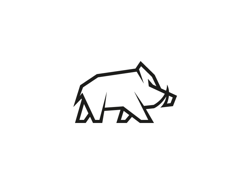 Wild Boar by Max Pirsky on Dribbble