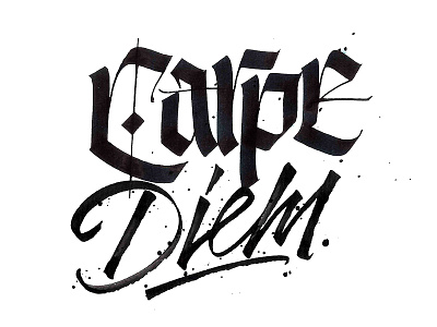 Carpe Diem by Iva Frýdková on Dribbble