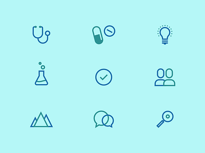 Digital Health Icons