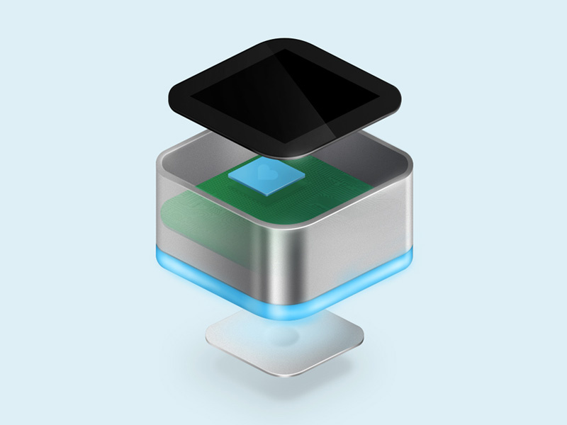 Ella components gadget tech illustration device internet of things iot