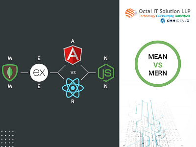 MEAN vs. MERN, Which Stack? Right Choice to Build Your Next Web