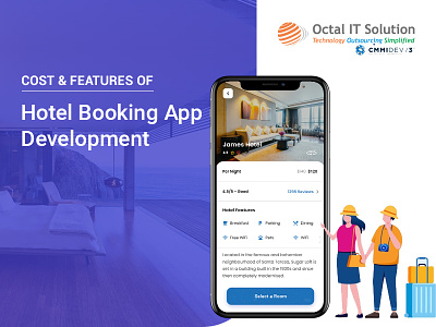 Hotel Booking Mobile App Development Cost and Key Features hotel booking app development mobile app development