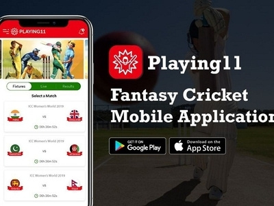 Playing11 - Fantasy Cricket Mobile App fantasy cricket app mobile app development sports betting app sports branding