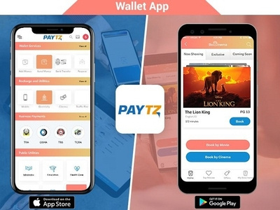 PaytZ - Wallet App hybrid mobile app development mobile app development wallet app development wallet application