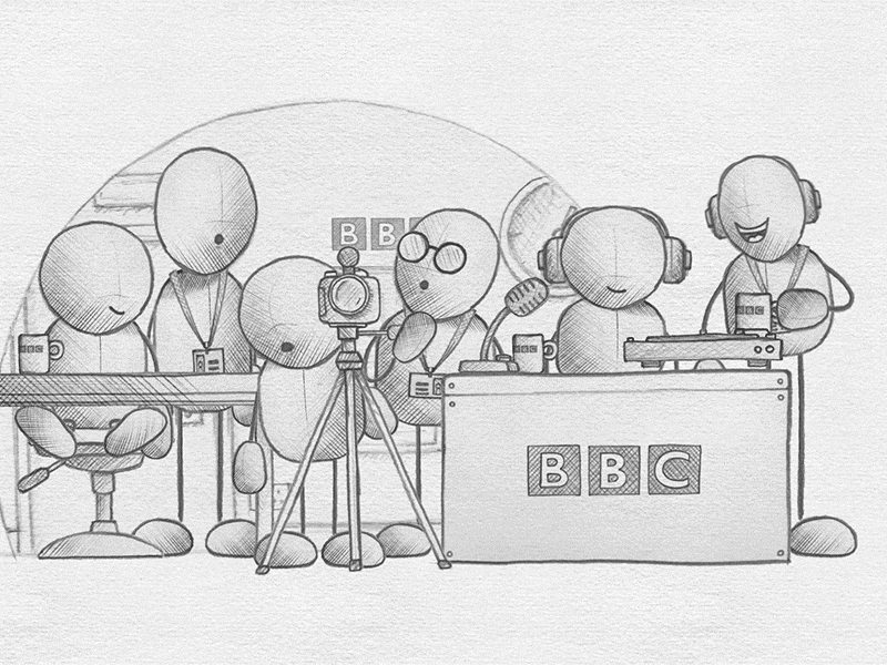 Corporate Hand-Drawn Character Animation.