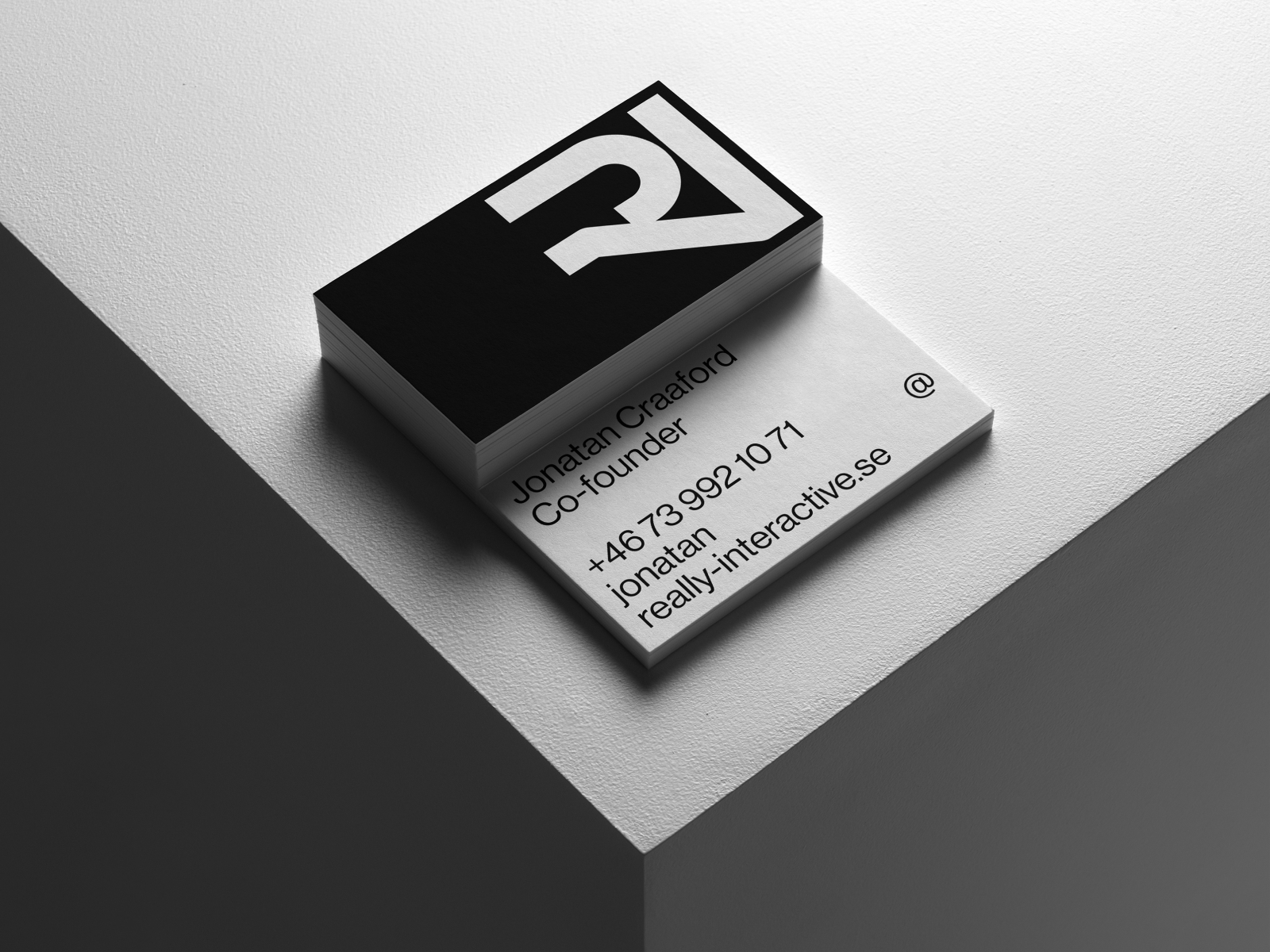 Business Cards For Really Interactive By Ritual On Dribbble