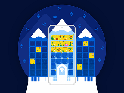12 more days to Christmas! 🎄 advent advent calendar android app app awards calendar christmas countdown game game ui gamification gifts icon design illustration interaction design interactive illustration ios app mobile ap ux mobile app ui santa