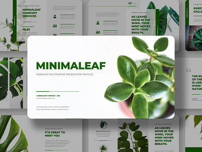 Minimaleaf - Multipurpose Business Presentation Template