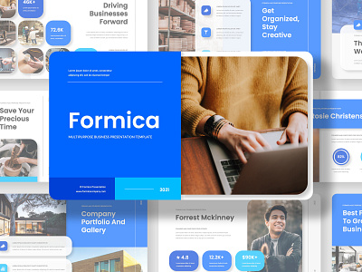 Formica - Modern Multipurpose Business Presentation Template business corporate google slides template keynote template layout minimalist modern multipurpose powerpoint template presentation presentation template simple