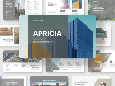 Apricia - Corporate and Business Presentation Template