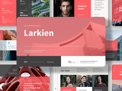 Larkien - Multipurpose Business Presentation Template