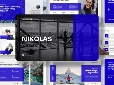 Nikolas - Modern Multipurpose Presentation Template