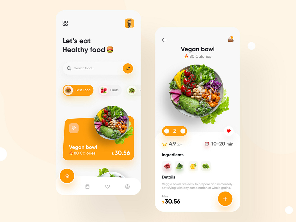 Restaurant Menu App designs, themes, templates and downloadable graphic ...