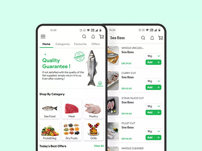 Dailyfresh app design grocery delivery app mobile app design mobile app development mobile app ui uiux