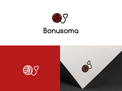 Bonusoma - Logo art branding design flat illustrator logo minimal typography vector