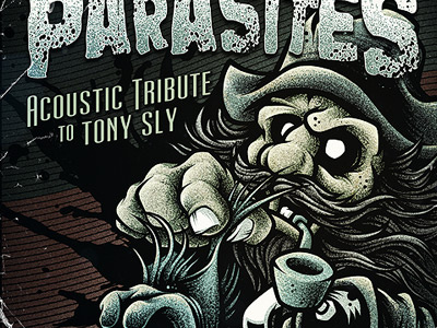 Parasites CD Cover album cd cover fish nautic parasites pirate punk