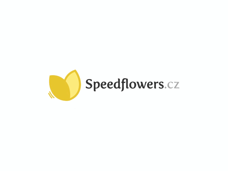 Speedflowers.cz animated css css animation flower logo svg