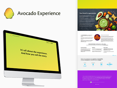 Avocado Experience Website animations corporate identity experience design ux design webdesign webflow