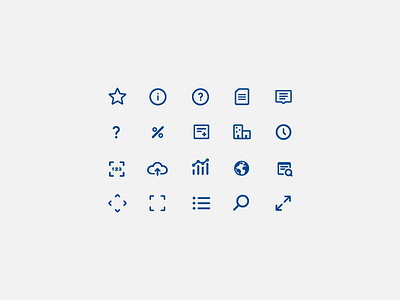 Icon set app icon icons set vector