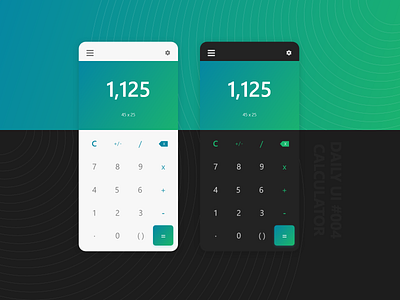 Daily UI 004 Calculator