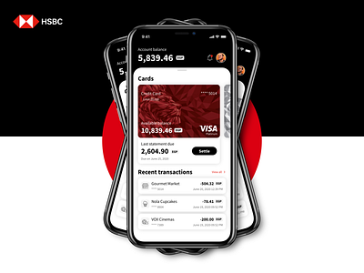HSBC Egypt App Redesign