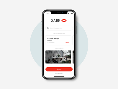 SABB Career App (Landing)